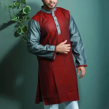 Print Fashionable Cotton Panjabi 3