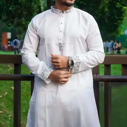 Print Fashionable Cotton Panjabi 4